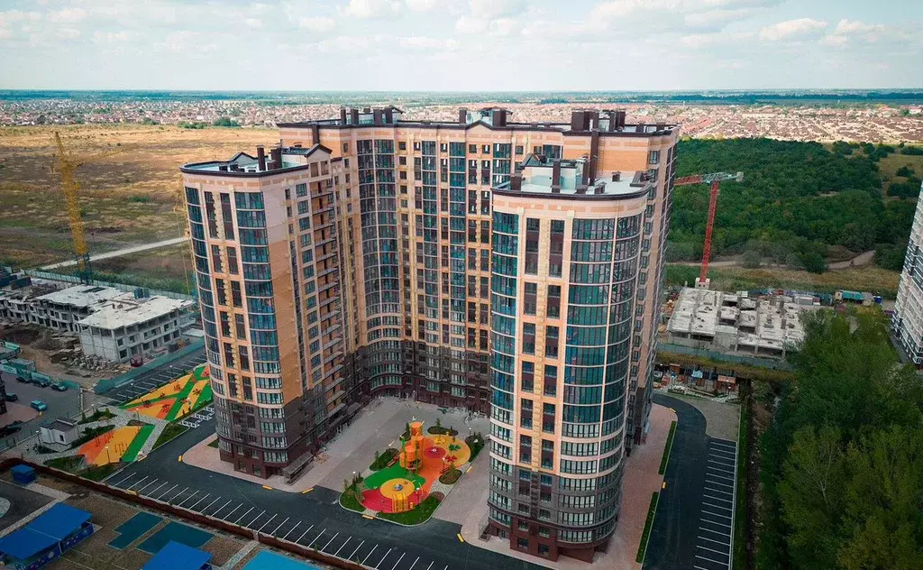 1-к. квартира, 37,1 м, 8/20 эт. - Фото 0