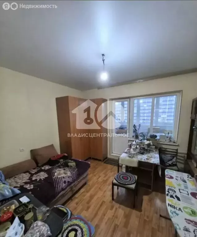 Квартира-студия: Новосибирск, улица Одоевского, 1/8 (24 м) - Фото 1