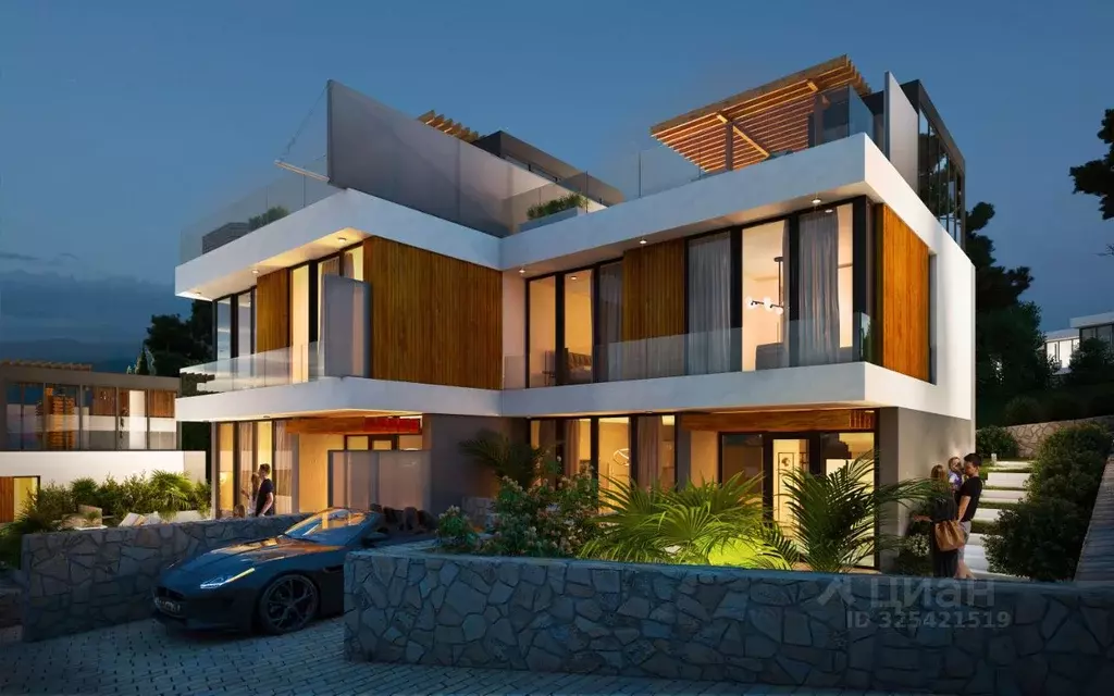 Коттедж в Крым, Алушта муниципальный округ, с. Лазурное ул. Слуцкого ... - Фото 1