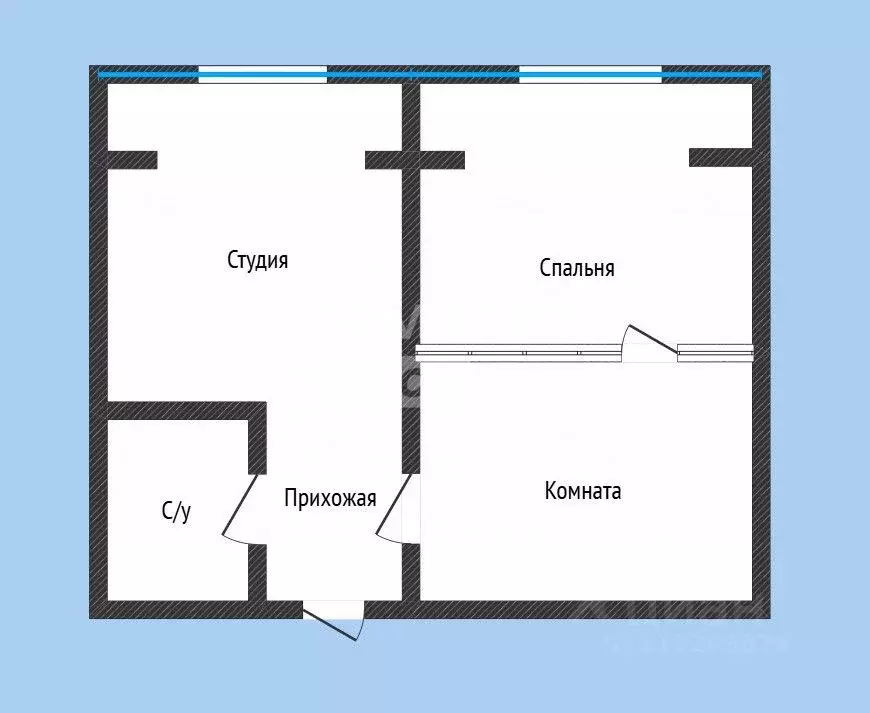 2-к кв. Дагестан, Каспийск просп. М. Омарова, 9Б (47.0 м) - Фото 2
