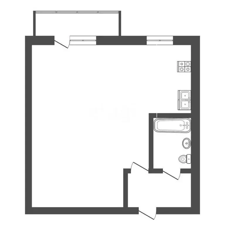 1-комнатная квартира: Москва, улица Винокурова, 26к1 (32.1 м) - Фото 0