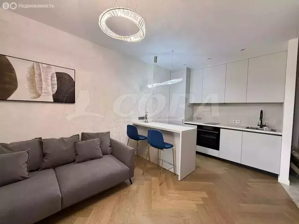 1-комнатная квартира: Тюмень, улица Фармана Салманова, 5 (30 м) - Фото 1