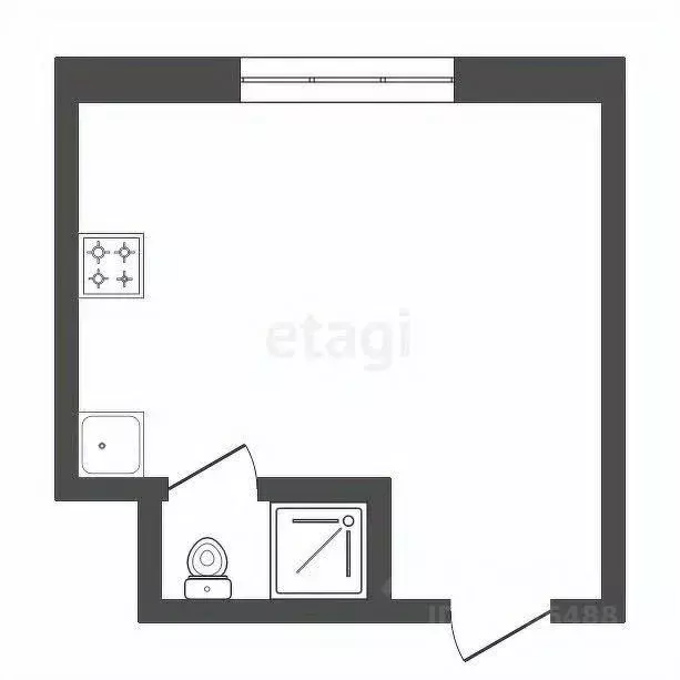 Студия Амурская область, Благовещенск Амурская ул., 351 (18.0 м) - Фото 1