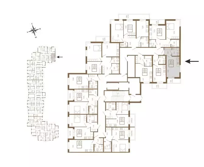 Квартира-студия: Сертолово, Златоглавая улица, 2к1 (25.19 м) - Фото 2