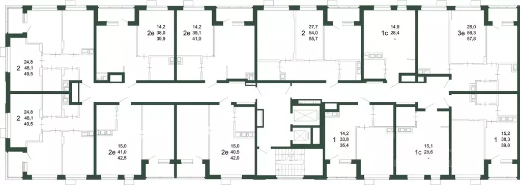 2-к кв. Воронежская область, Воронеж бул. Содружества, 6 (57.7 м) - Фото 2