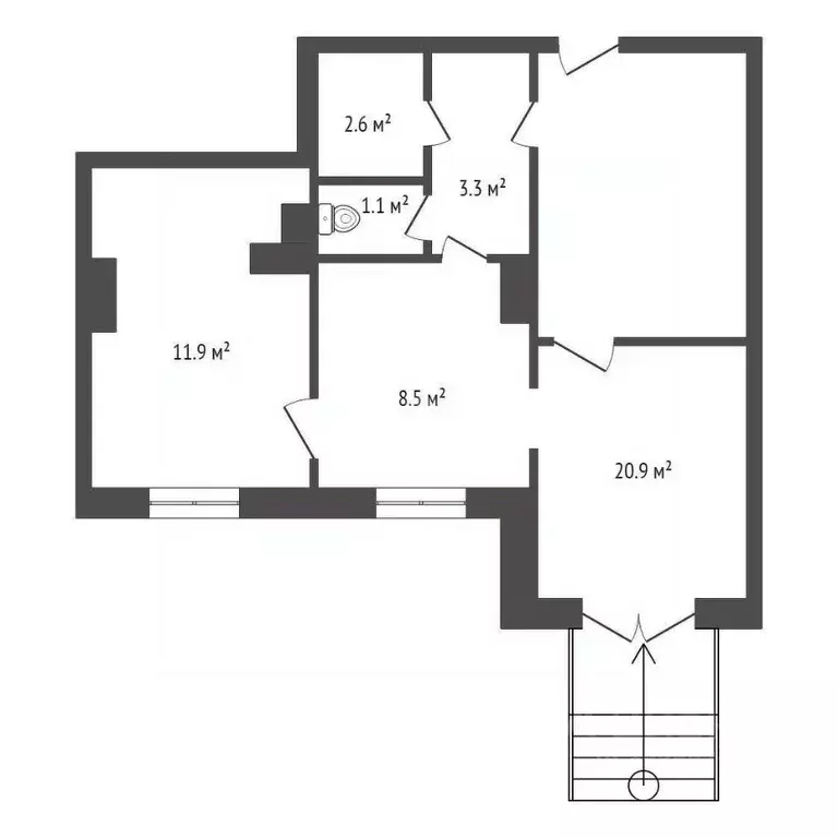 Помещение свободного назначения в Красноярский край, Красноярск ул. ... - Фото 2