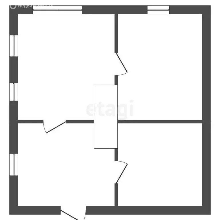 Дом в Пласт, Благовещенский переулок (49.9 м) - Фото 1