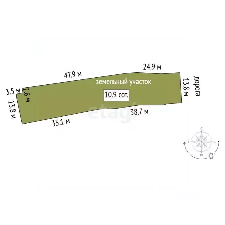 Дом в Свердловская область, Талица ул. Чапаева (36 м) - Фото 2