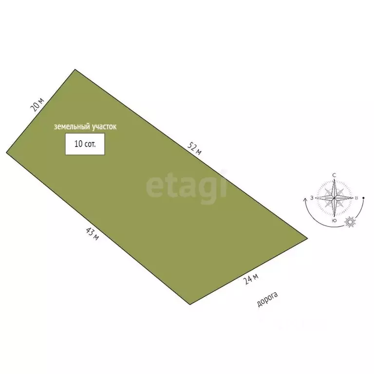 Участок в Тюменская область, Нижнетавдинский муниципальный округ, с. ... - Фото 2