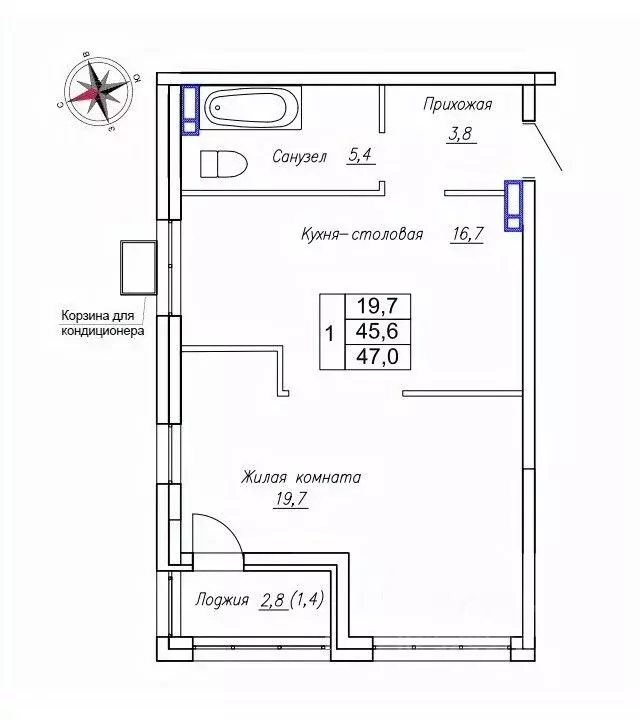 1-к кв. Приморский край, Надеждинский район, пос. Новый ул. Ленина, ... - Фото 1
