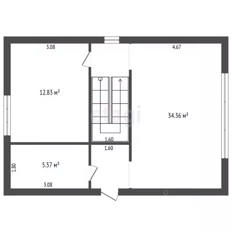 Дом в Пермский край, Пермский муниципальный округ, Грин парк кп  (119 ... - Фото 1
