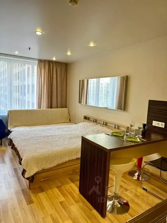 Студия Санкт-Петербург ул. Хошимина, 16А (27.0 м) - Фото 0