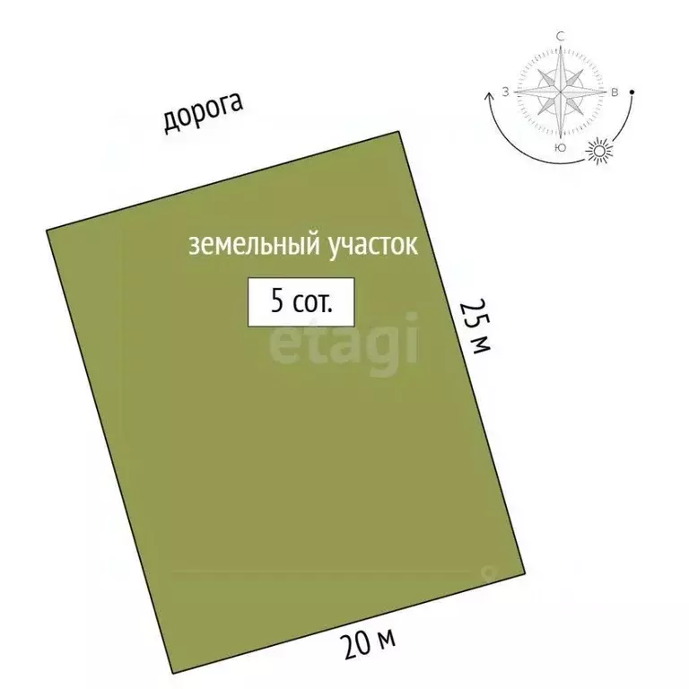 Участок в Ростовская область, Аксай ул. Воскресенская (5.0 сот.) - Фото 2