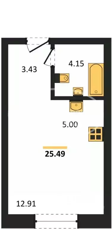 Комната Удмуртия, Глазов ул. Циолковского, 1 (12.9 м) - Фото 1