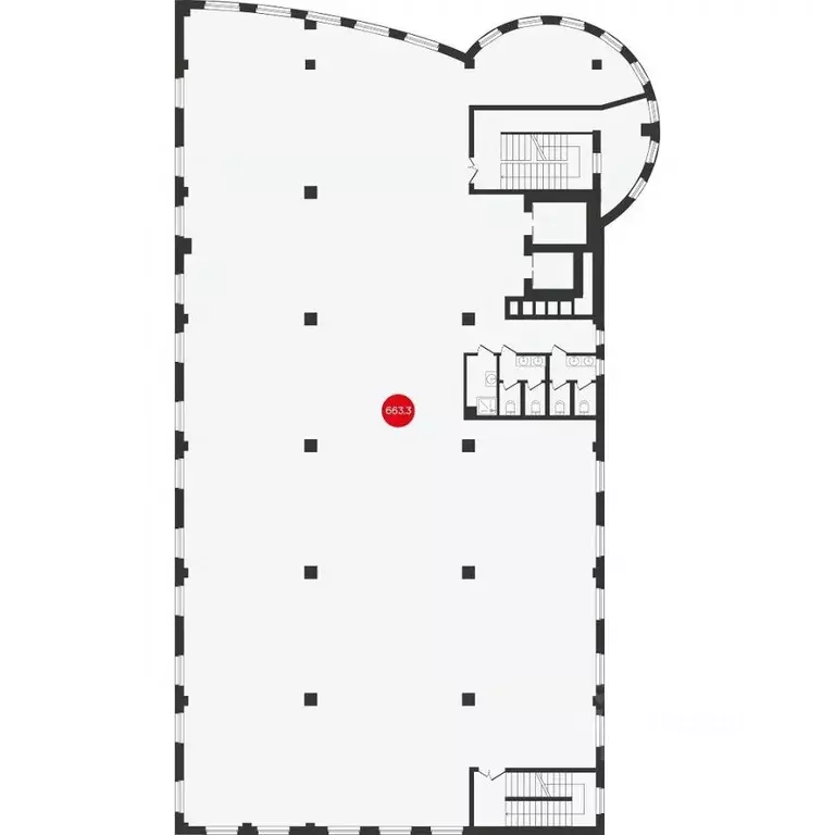 Офис в Новосибирская область, Новосибирск Первомайская ул., 43 (663 м) - Фото 1