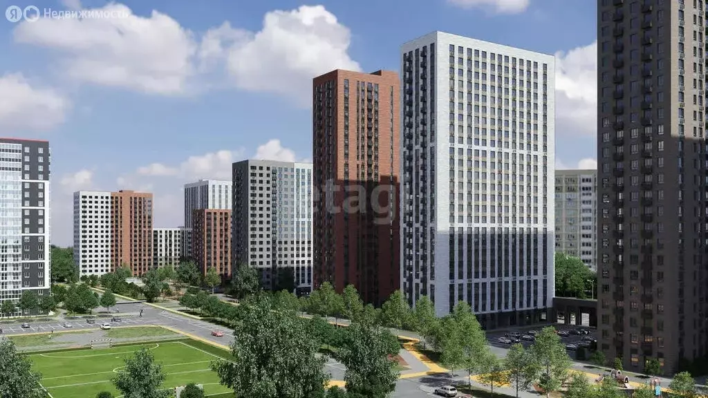 2-комнатная квартира: село Усады, жилой комплекс Южный Парк (35 м) - Фото 2