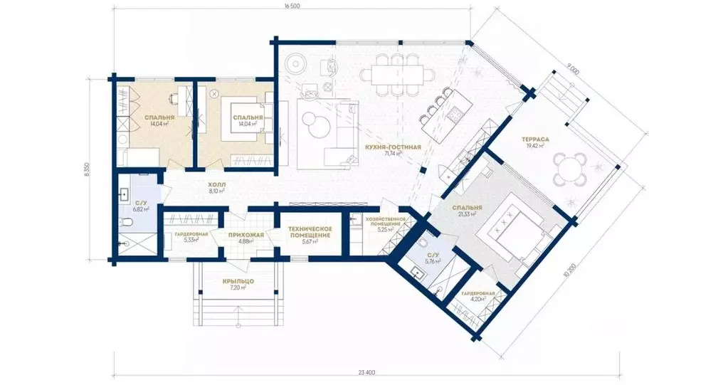Дом в Ленинградская область, Приозерский район, Ромашкинское с/пос, ... - Фото 2