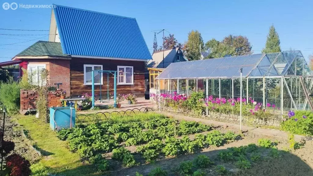 Дом в Бердск, некоммерческое общество садоводов Мичуринец, Цветочная ... - Фото 0