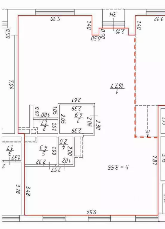 Помещение свободного назначения в Санкт-Петербург просп. Бакунина, 33 ... - Фото 2