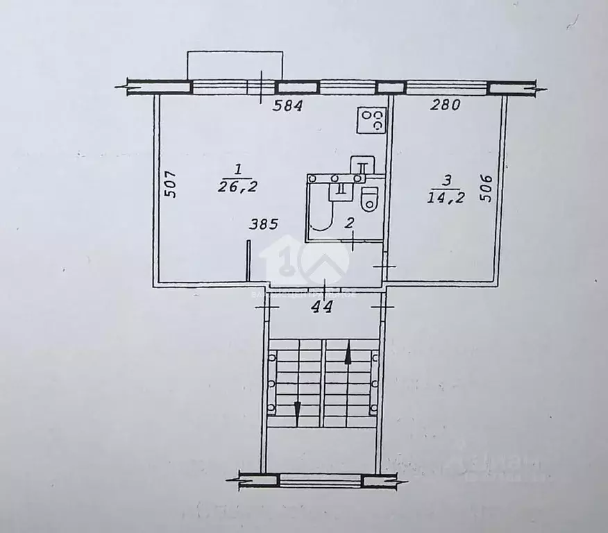 2-к кв. Новосибирская область, Новосибирск ул. Олеко Дундича, 23/2 ... - Фото 2