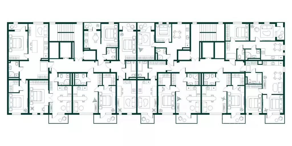 2-к кв. Дагестан, Дербент Новая История жилой комплекс (49.55 м) - Фото 2