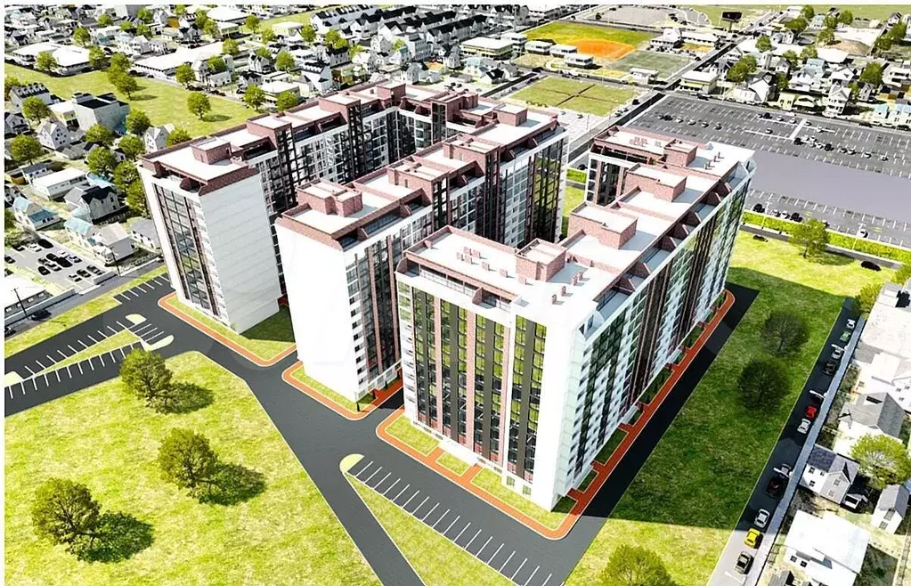 Квартира-студия, 27,9 м, 3/13 эт. - Фото 1