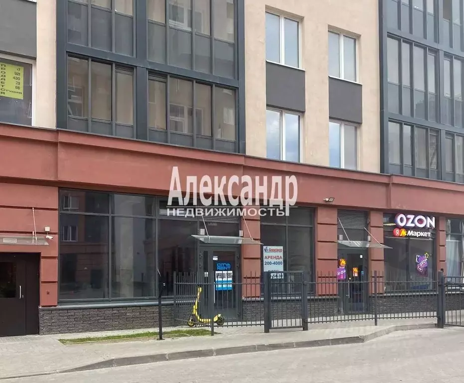 Торговая площадь в Ленинградская область, Мурино Всеволожский район, ... - Фото 1