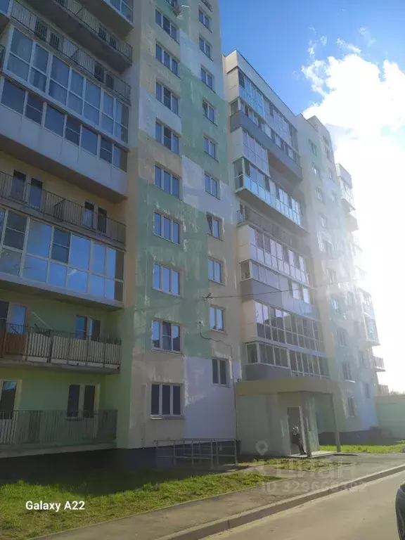 1-к кв. Ярославская область, Рыбинск ул. Николая Невского, 35 (39.0 м) - Фото 1