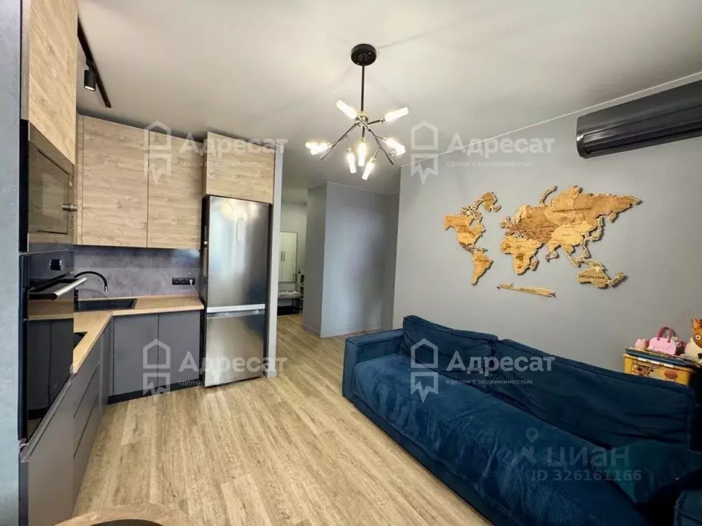 2-к кв. Волгоградская область, Волгоград ул. 50 лет Октября, 20А (40.9 ... - Фото 1