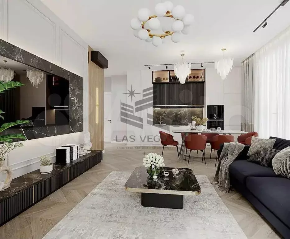 3-к. квартира, 90 м, 5/7 эт. - Фото 0