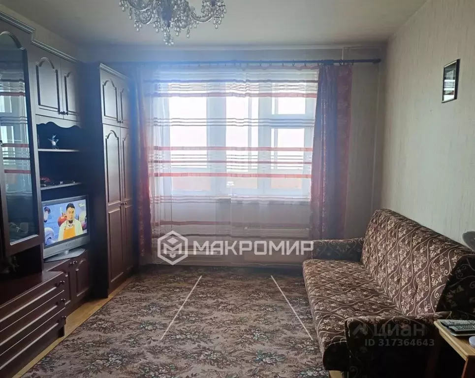 1-к кв. Москва ул. Борисовские Пруды, 25К1 (38.0 м) - Фото 0