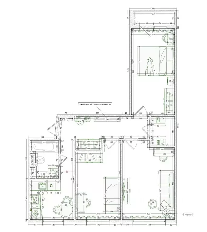 3-к кв. Москва Профсоюзная ул., 92 (60.0 м) - Фото 2