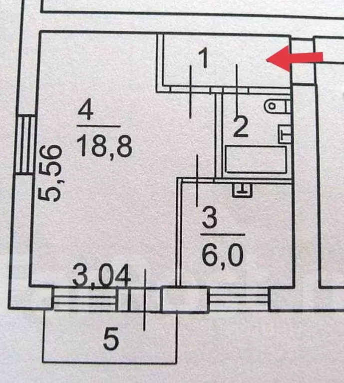 1-к кв. Москва Ленинградское ш., 13К2 (31.0 м) - Фото 2