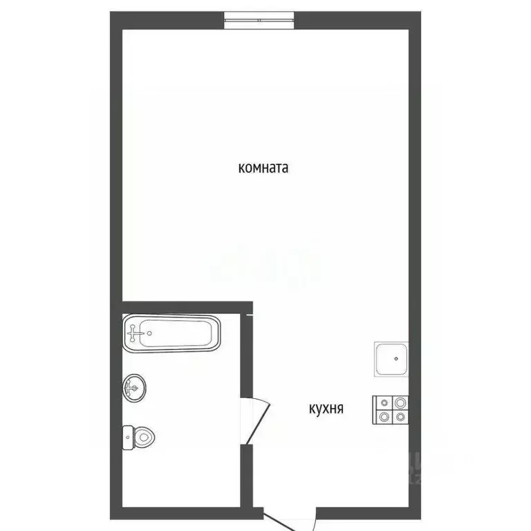 Студия Воронежская область, Воронеж бул. Пионеров, 17 (13.2 м) - Фото 2