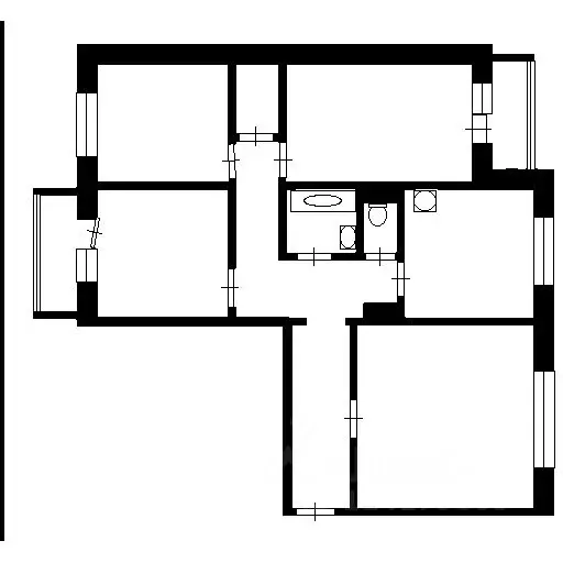 4-к кв. Челябинская область, Миасс просп. Макеева, 42 (78.7 м) - Фото 2