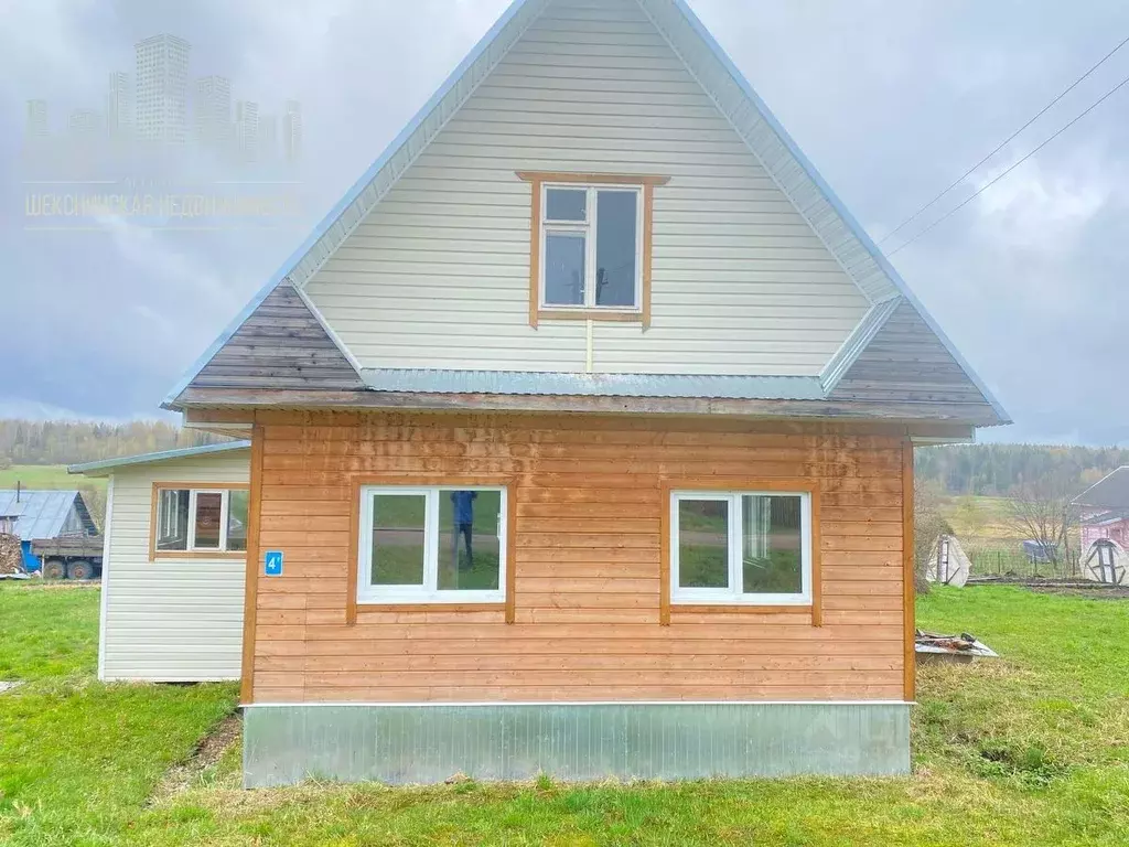 Дом в Вологодская область, Шекснинский муниципальный округ, д. ... - Фото 1