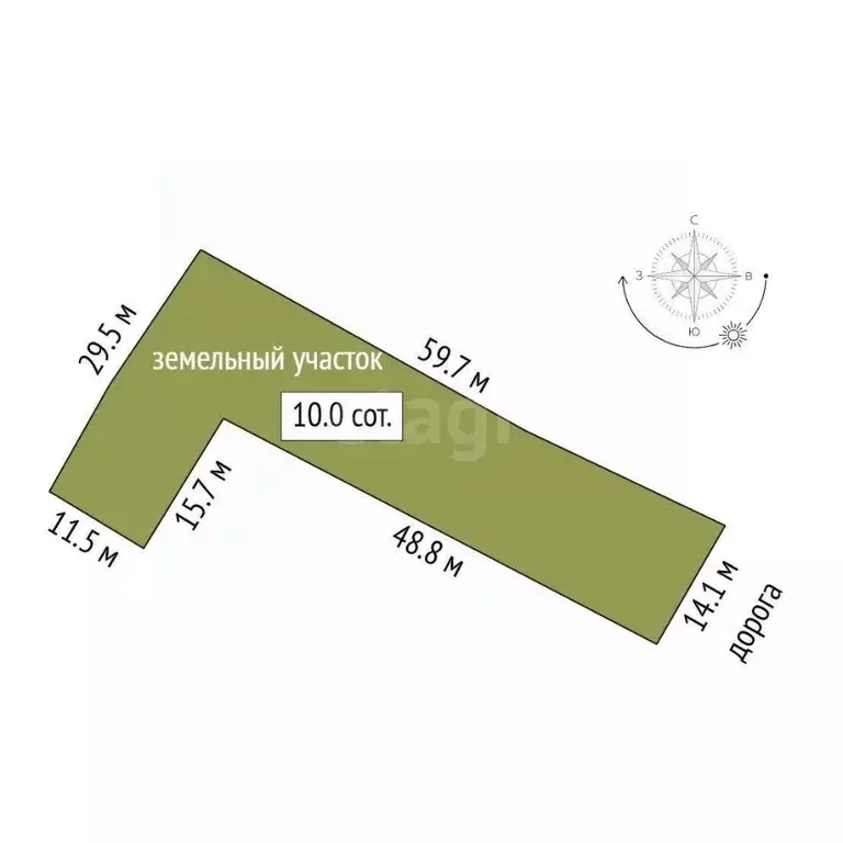 Дом в Челябинская область, Касли ул. Декабристов, 16 (55 м) - Фото 1