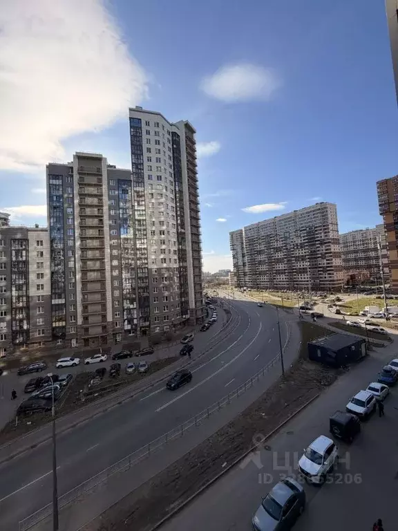 Студия Санкт-Петербург ул. Русановская, 20к1 (27.1 м) - Фото 1