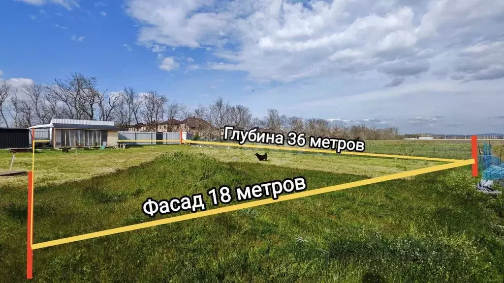 Участок в Краснодарский край, Анапа муниципальный округ, пос. ... - Фото 0