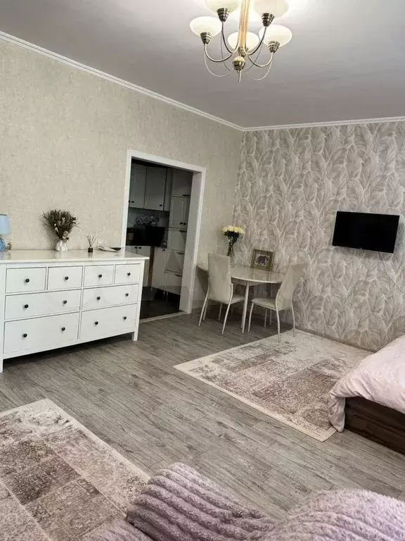 1-к. квартира, 48,6 м, 4/9 эт. - Фото 0
