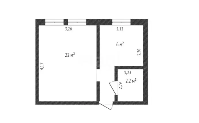 1-комнатная квартира: Кемерово, Инициативная улица, 85 (35 м) - Фото 1