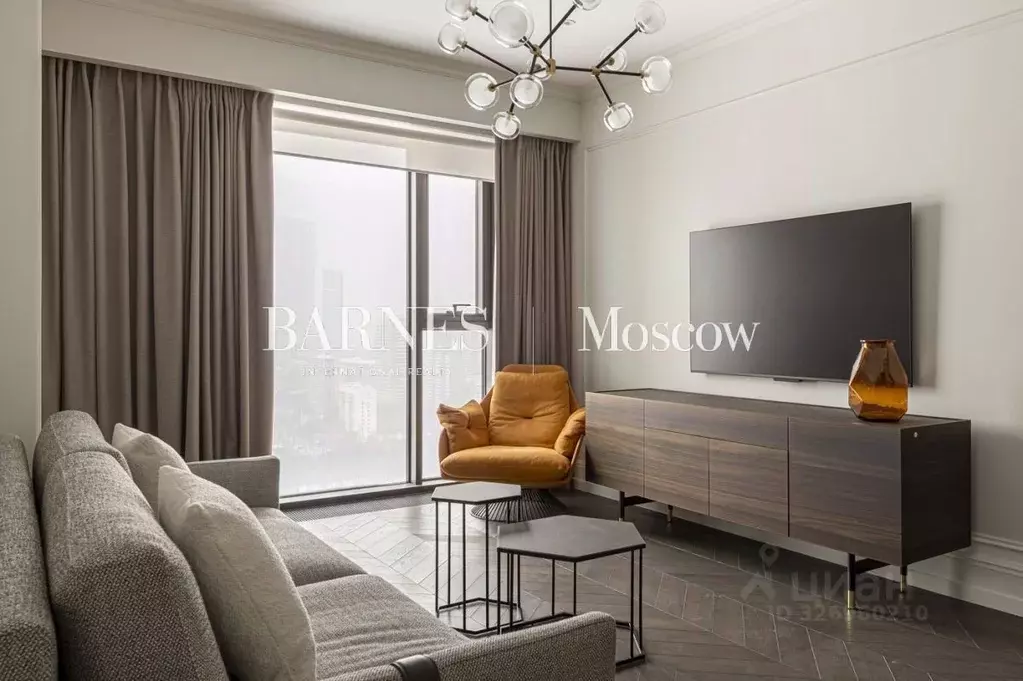 2-к кв. Москва Поклонная ул., 9 (62.8 м) - Фото 1