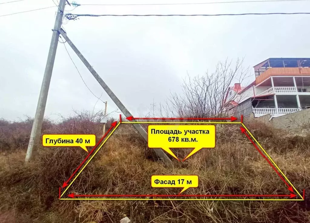 Участок в Супсех, улица Вячеслава Карпова (6.8 м) - Фото 0
