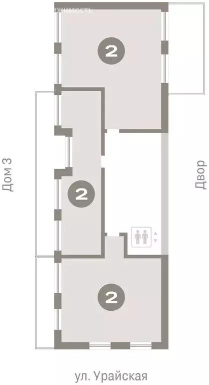 3-комнатная квартира: Тюмень, улица Газовиков, 36 (143.53 м) - Фото 1