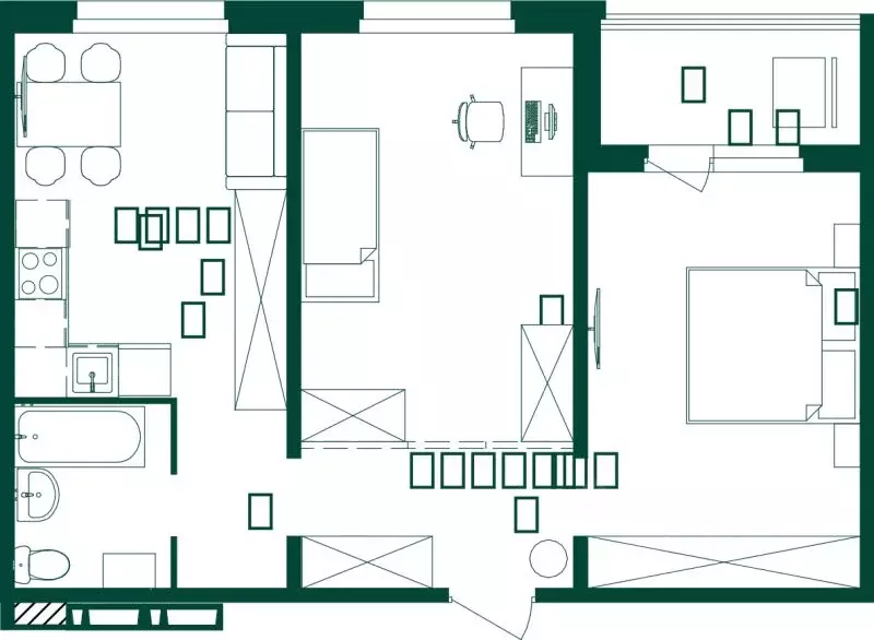2-к кв. Алтай, Майминский район, с. Майма Алтайская ул., 2к2 (56.5 м) - Фото 1