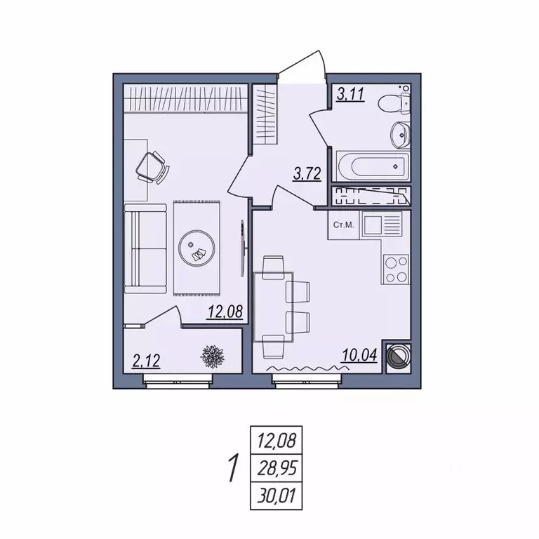 1-к кв. Волгоградская область, Волгоград ул. Тракторостроителей, 31/1 ... - Фото 0