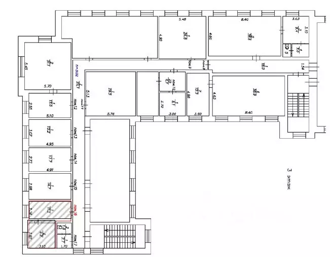 Помещение свободного назначения в Красноярский край, Дудинка Советская ... - Фото 2