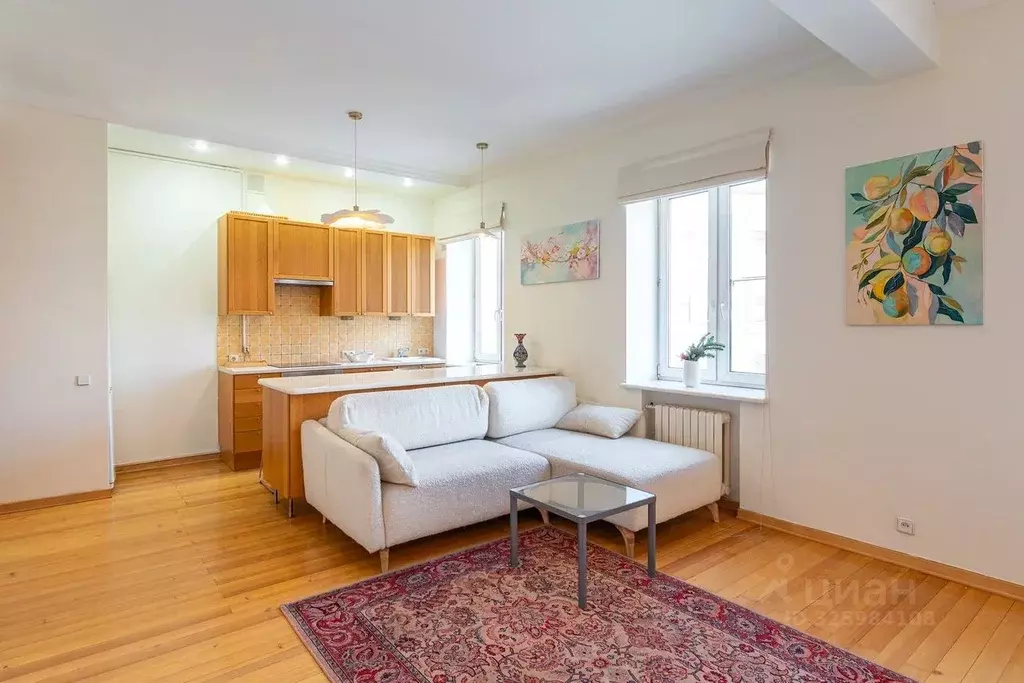 2-к кв. Москва Хлебный пер., 2/3С1 (54.0 м) - Фото 1