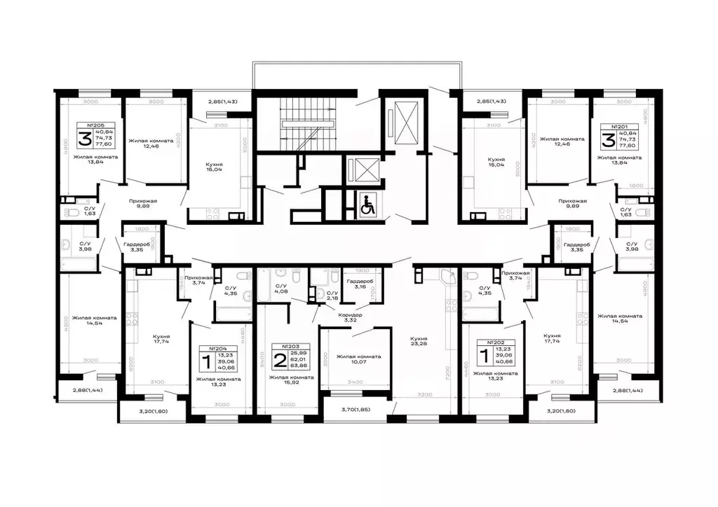 1-к кв. Адыгея, Майкоп  (40.66 м) - Фото 2