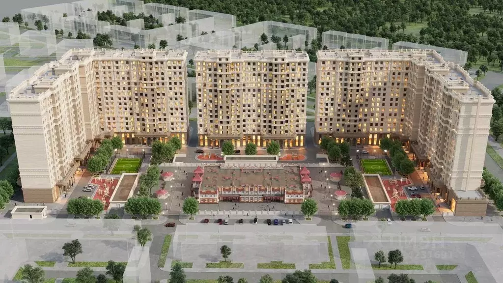 2-к кв. Чеченская республика, Грозный ул. Нурсултана Абишевича ... - Фото 2